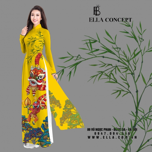 Áo dài tết