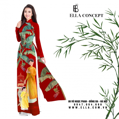Áo dài tết