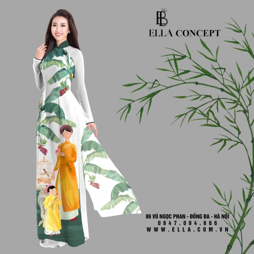 Áo dài tết