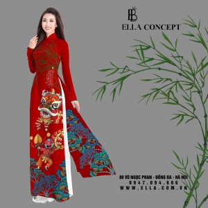 Áo dài tết