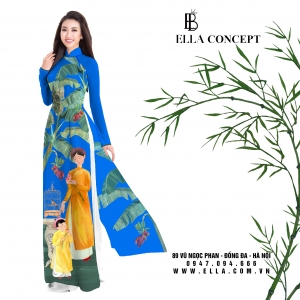 Áo dài tết